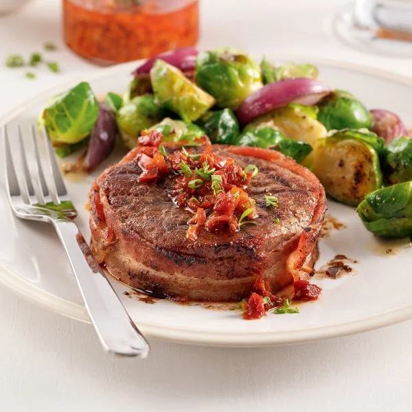Tournedos de boeuf avec Bacon